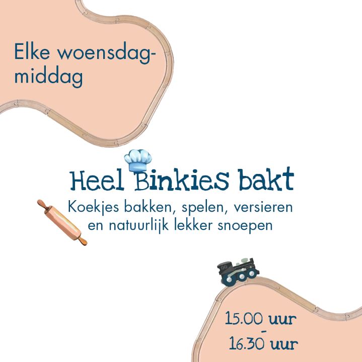 Koekjes bakken bij Binkies Den Haag