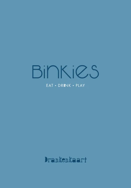 Binkies drankkaart